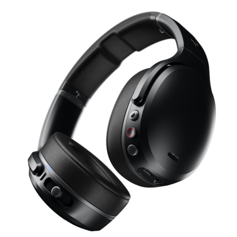skullcandy over-ear wireless headphones skullcandy crusher active noise cancellation over-ear wireless headphone - black