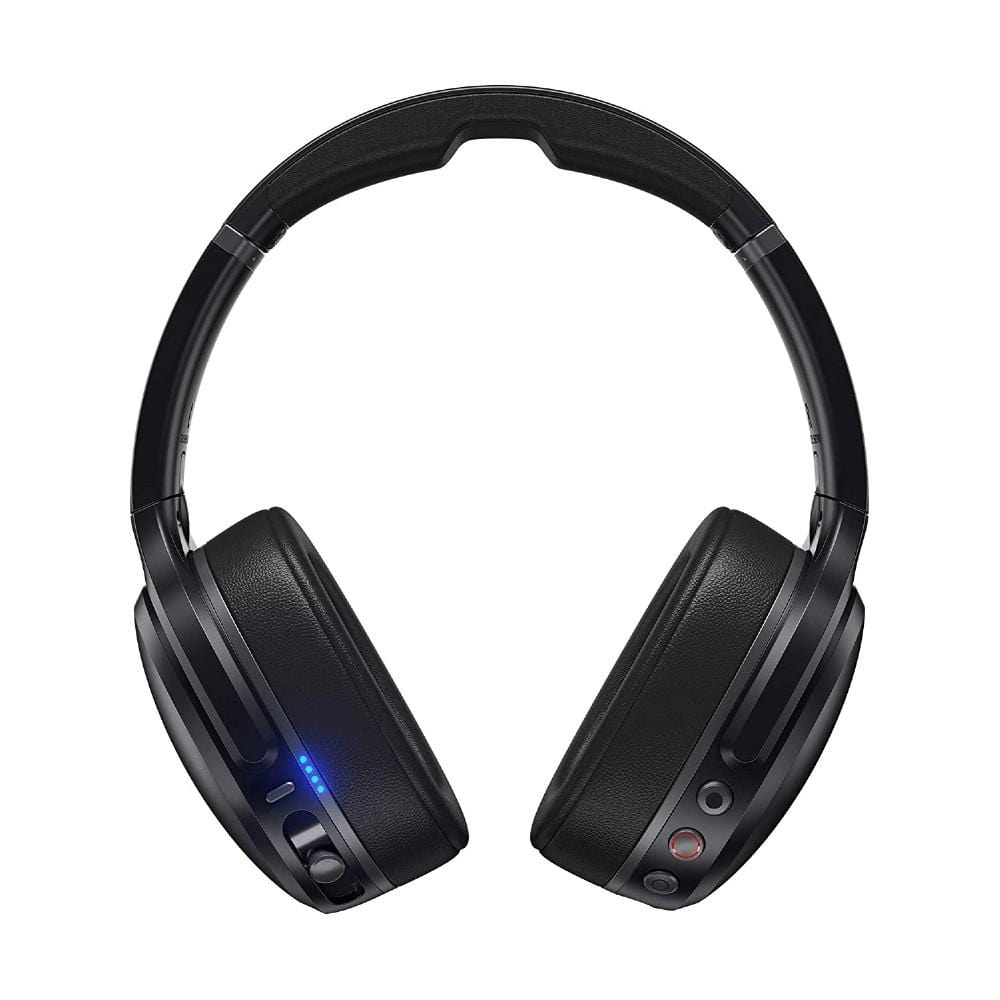 skullcandy over-ear wireless headphones skullcandy crusher active noise cancellation over-ear wireless headphone - black