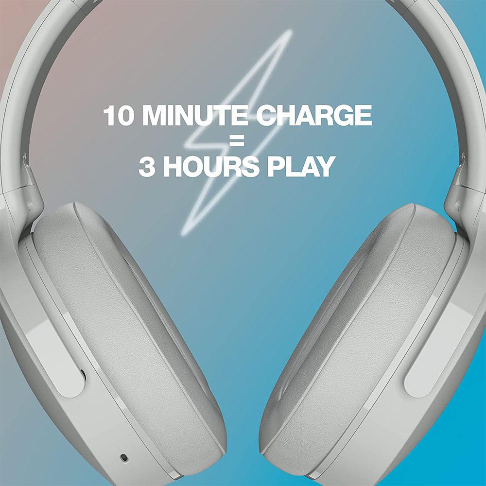 skullcandy over-ear wireless headphones skullcandy hesh evo over-ear wireless headphone #color_light-gray-blue