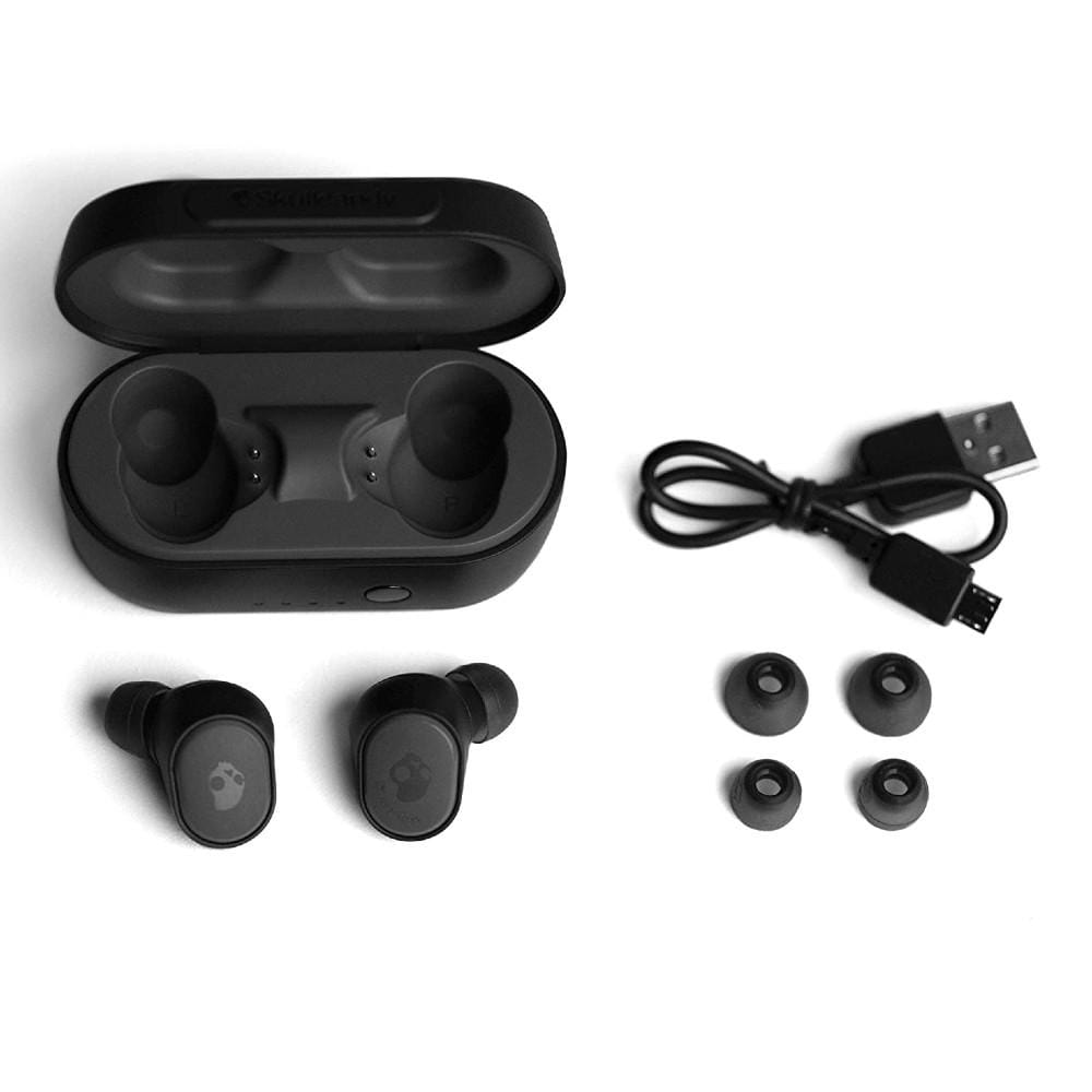 skullcandy true wireless in-ear headphones black skullcandy sesh true wireless earbud - black