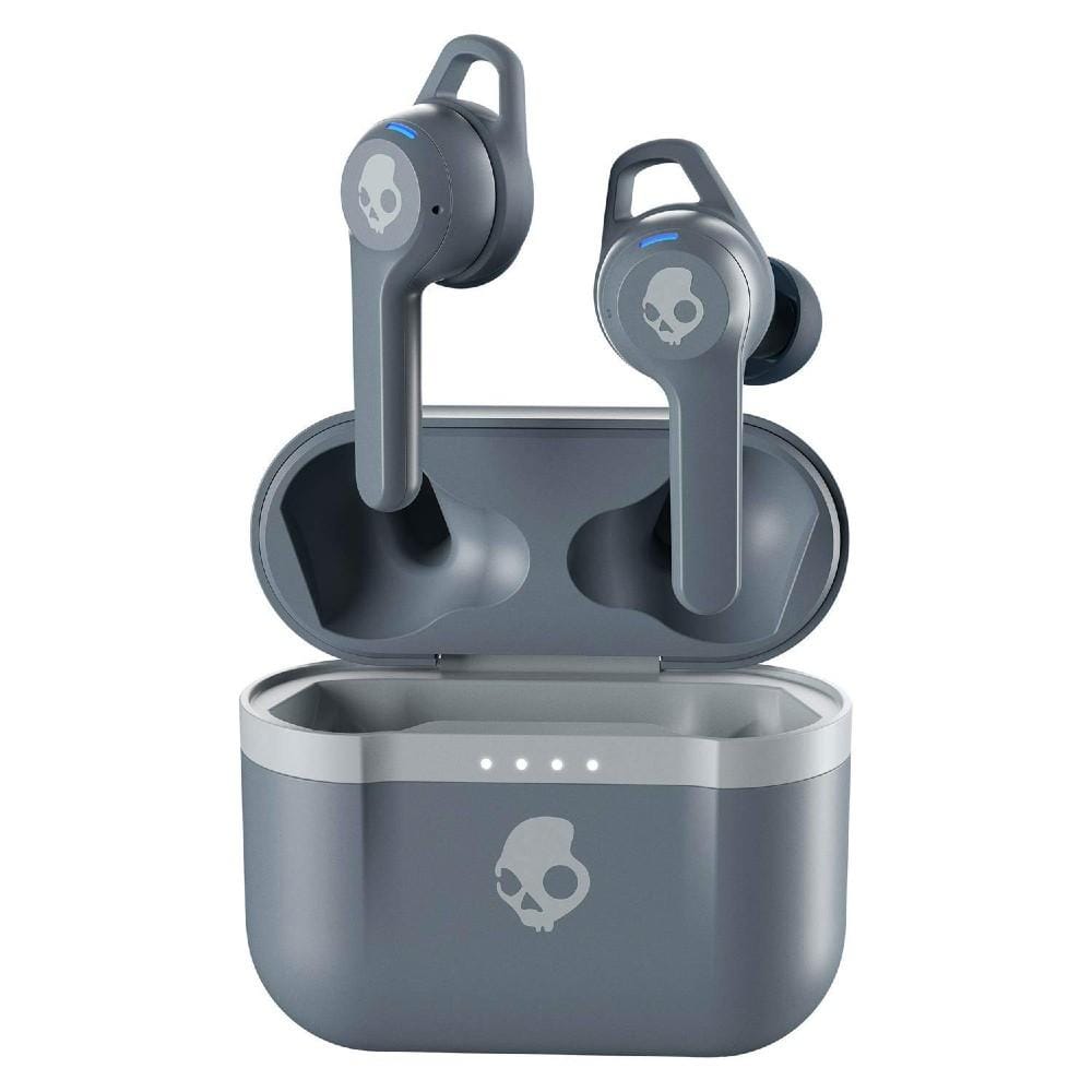 skullcandy true wireless in-ear headphones chill grey skullcandy indy evo in-ear true wireless earbud #color_chill-grey