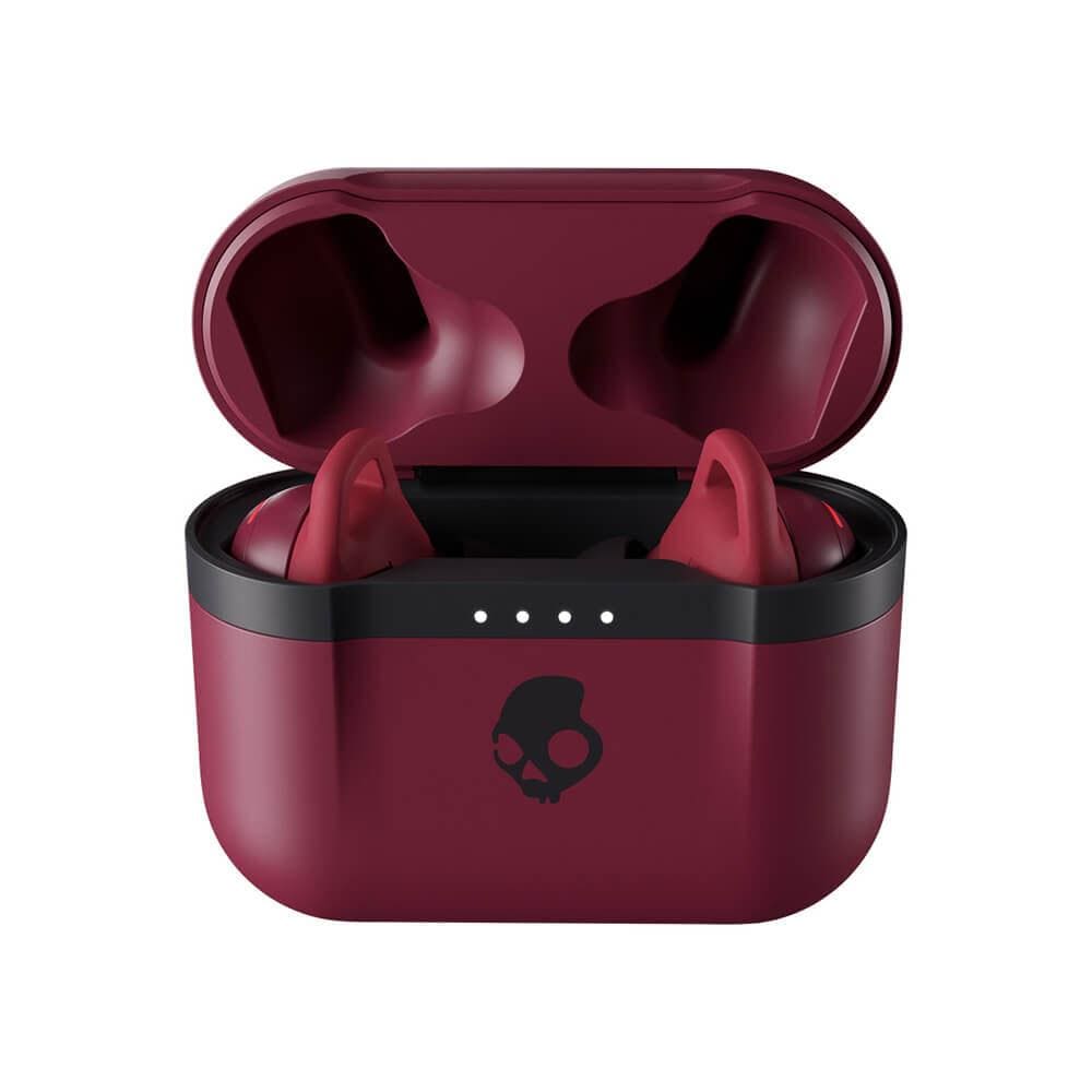skullcandy true wireless in-ear headphones skullcandy indy evo in-ear true wireless earbud #color_deep-red