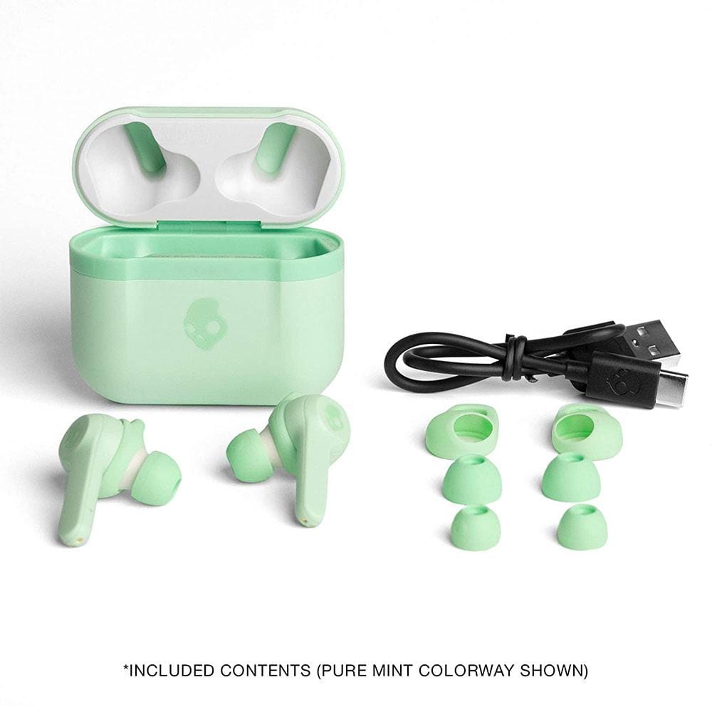 skullcandy true wireless in-ear headphones skullcandy indy evo in-ear true wireless earbud #color_pure-mint