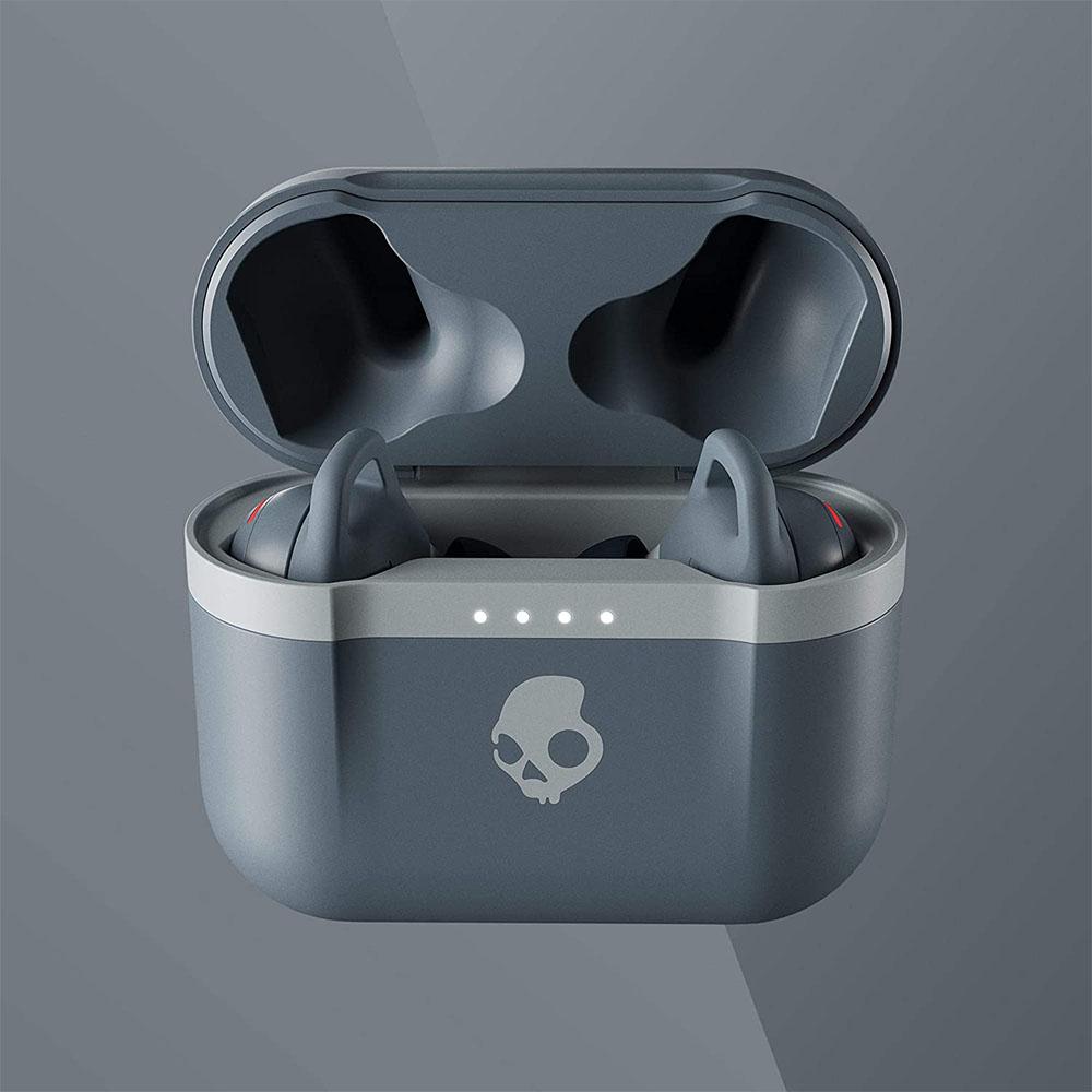 skullcandy true wireless in-ear headphones skullcandy indy evo in-ear true wireless earbud #color_chill-grey