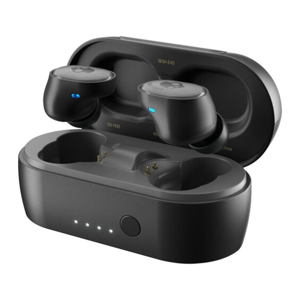skullcandy true wireless in-ear headphones skullcandy sesh evo in-ear true wireless earbud - black