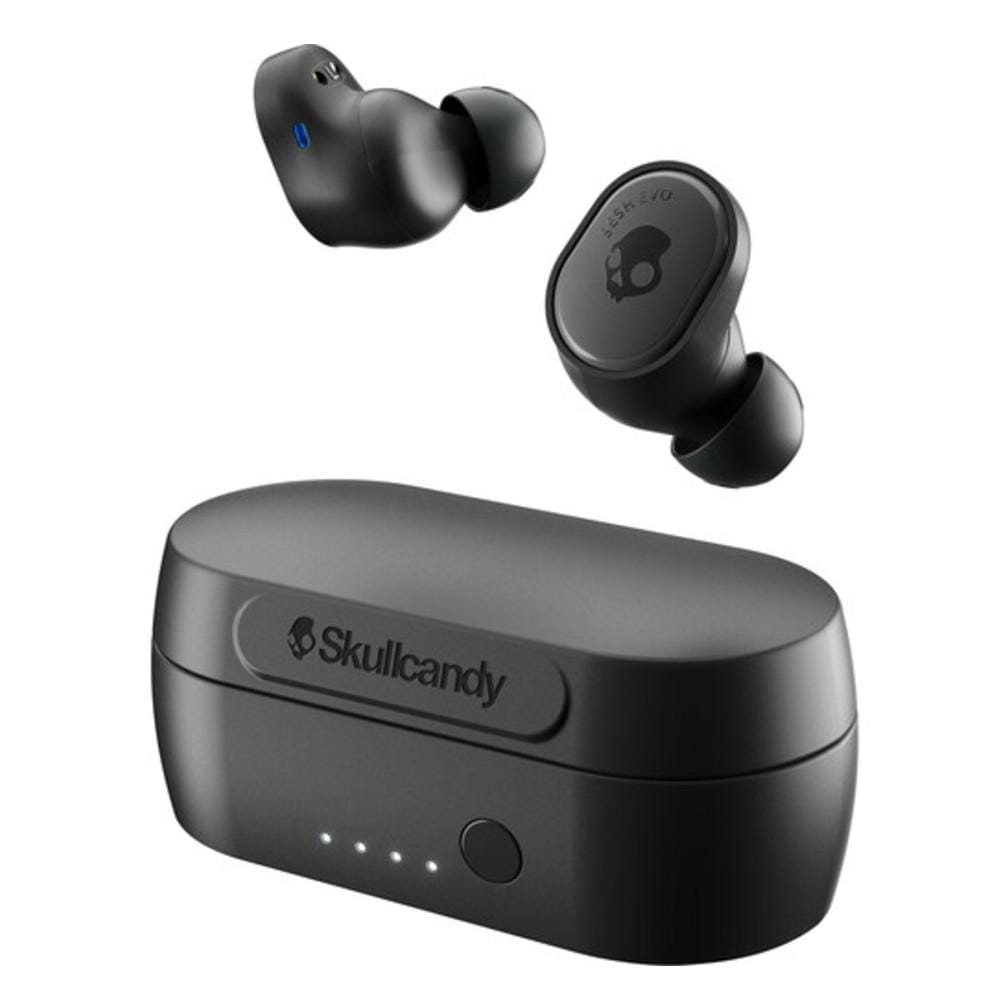 skullcandy true wireless in-ear headphones skullcandy sesh evo in-ear true wireless earbud - black