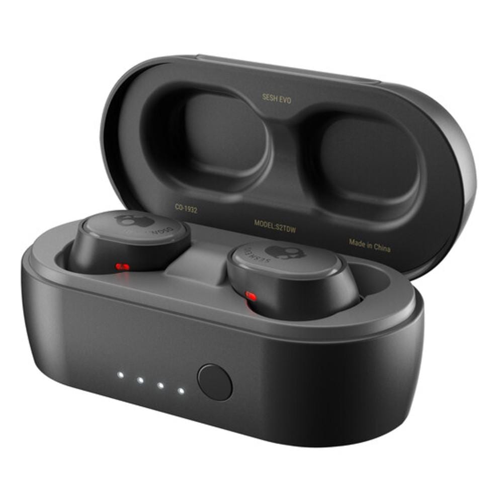 skullcandy true wireless in-ear headphones skullcandy sesh evo in-ear true wireless earbud - black