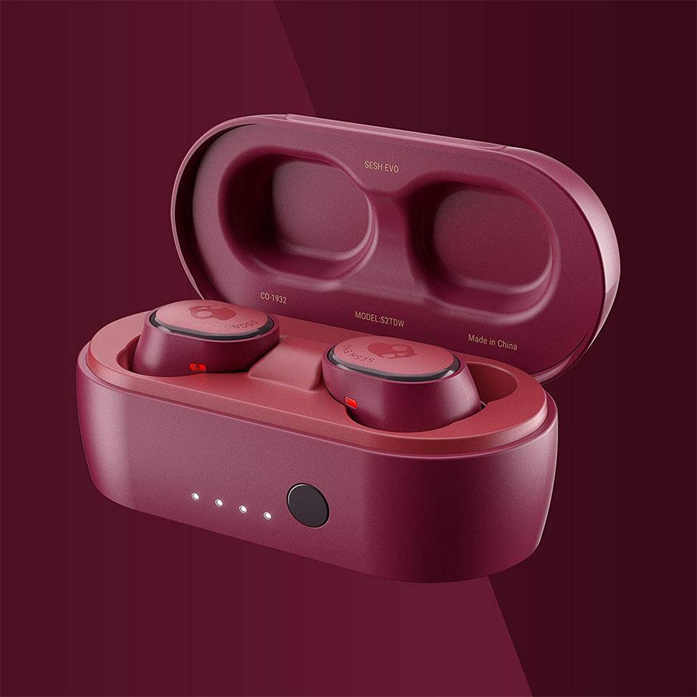 skullcandy true wireless in-ear headphones skullcandy sesh evo in-ear true wireless earbud - black