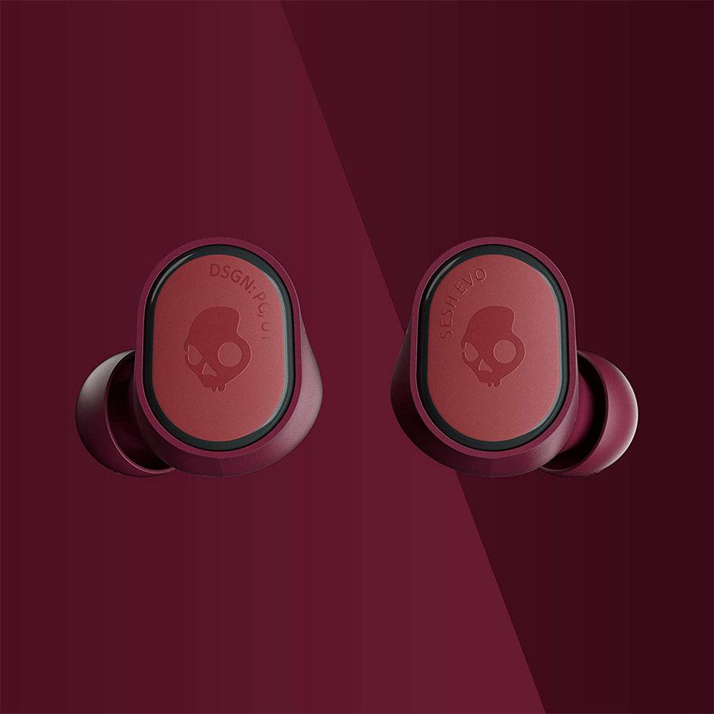 skullcandy true wireless in-ear headphones skullcandy sesh evo in-ear true wireless earbud - black