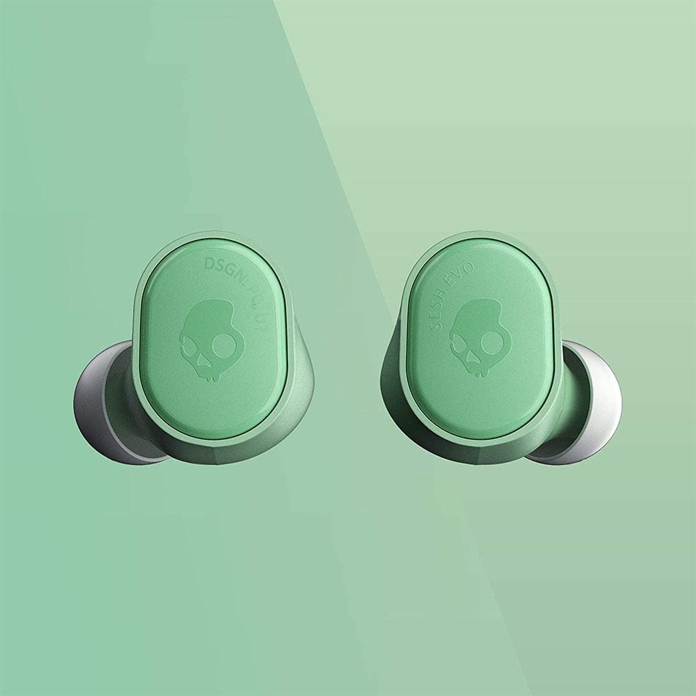 skullcandy true wireless in-ear headphones skullcandy sesh evo in-ear true wireless earbud - black