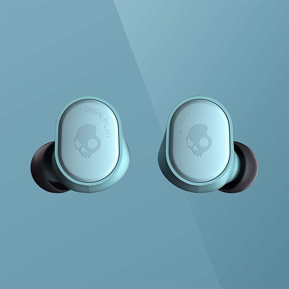 skullcandy true wireless in-ear headphones skullcandy sesh evo in-ear true wireless earbud - black