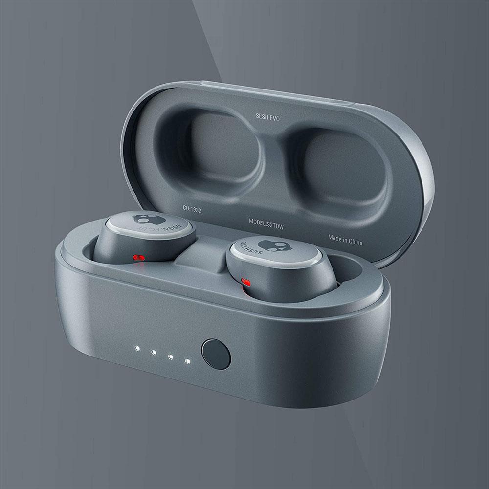 skullcandy true wireless in-ear headphones skullcandy sesh evo in-ear true wireless earbud - black