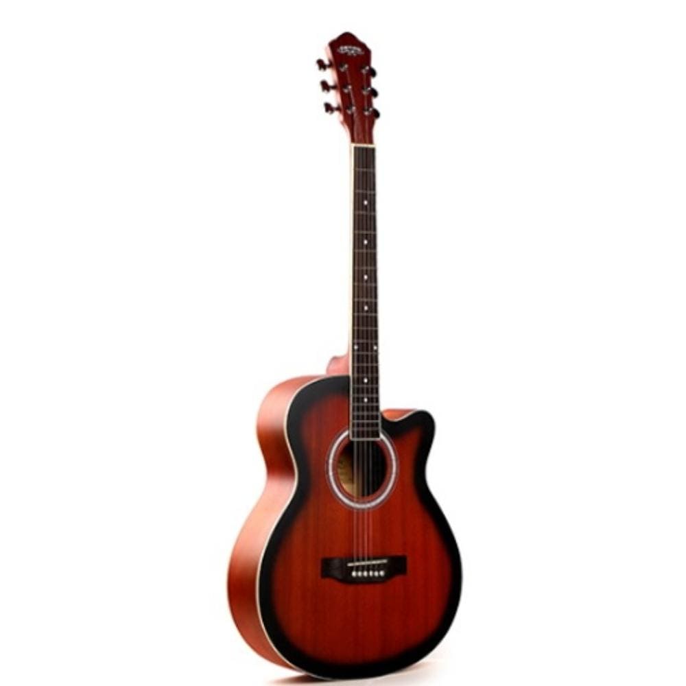 slash acoustic guitars brown sunburst slash hs4040m matt finish cutaway acoustic guitar #color_brown-sunburst