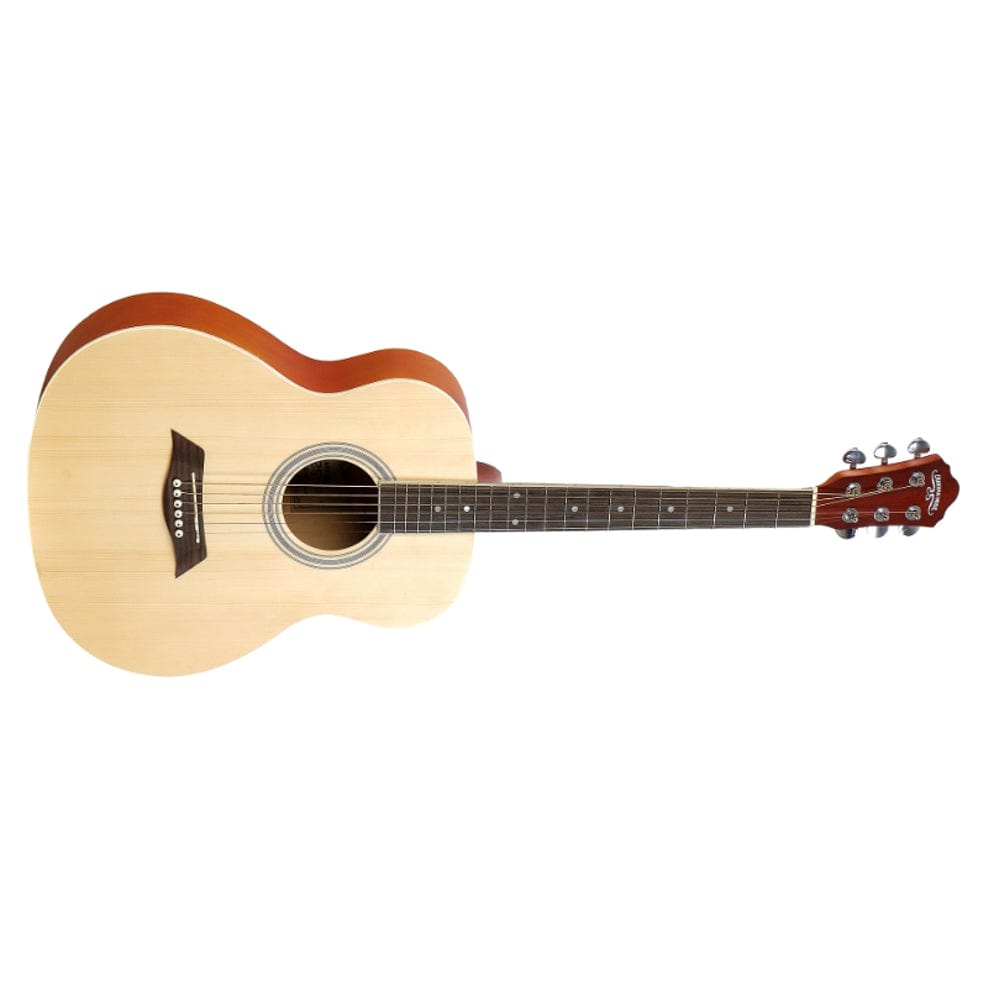 slash acoustic guitars natural slash hs-mini 1 37" 6 string acoustic guitar