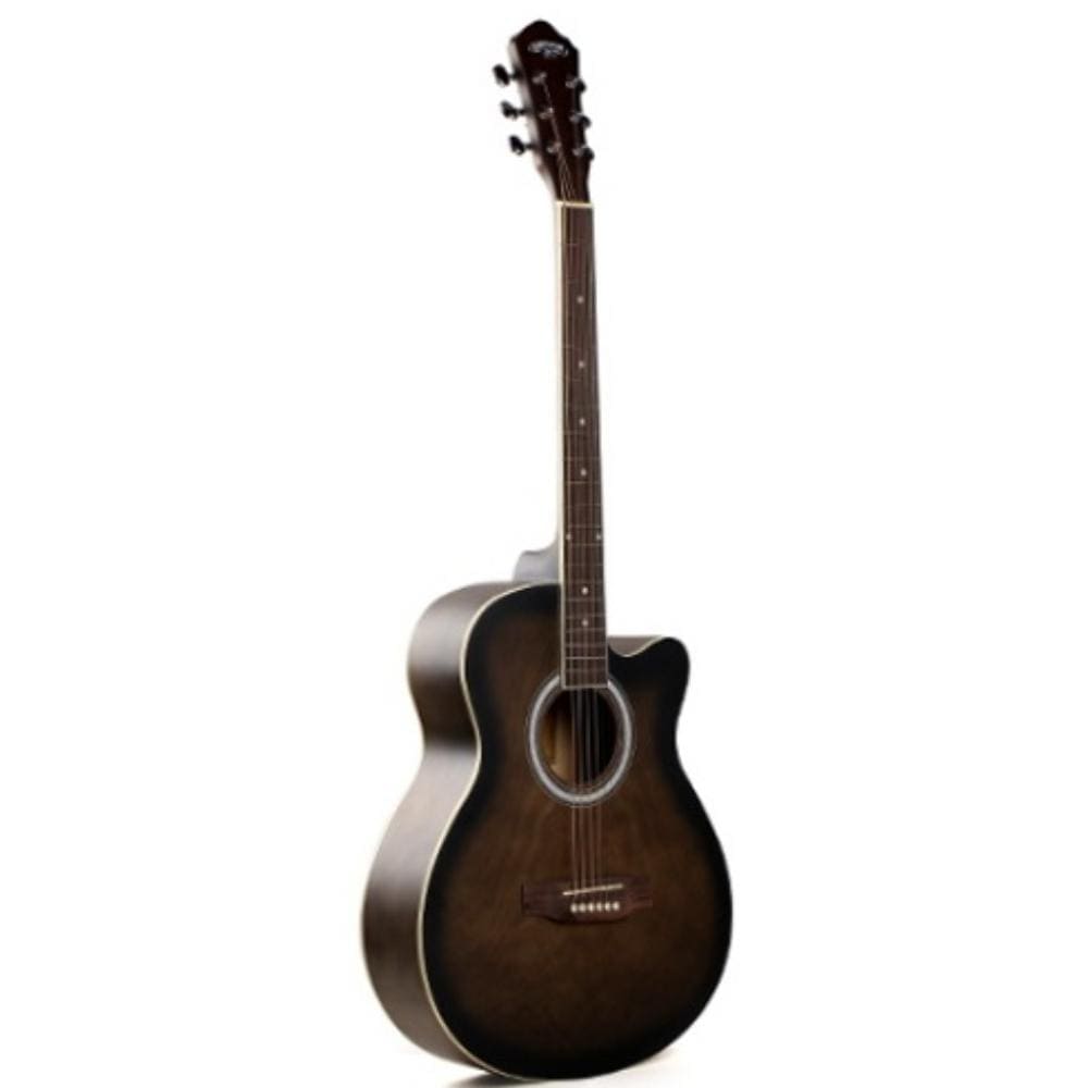 slash acoustic guitars tobacco sunburst slash hs4040h high gloss finish cutaway acoustic guitar #color_tobacco-sunburst