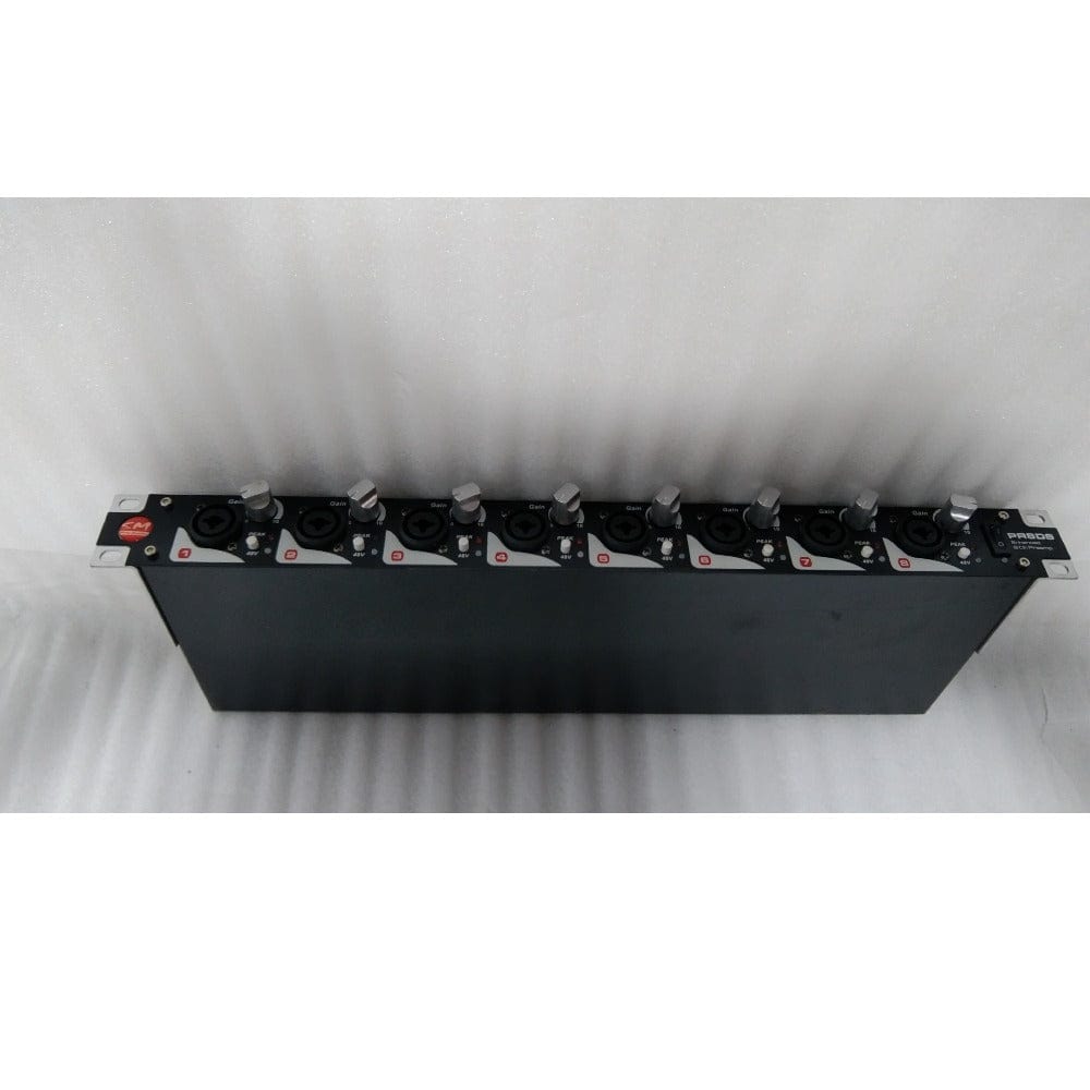 sm pro audio pre amps sm pro audio pr8e multichannel microphone preamplifier - open box b stock