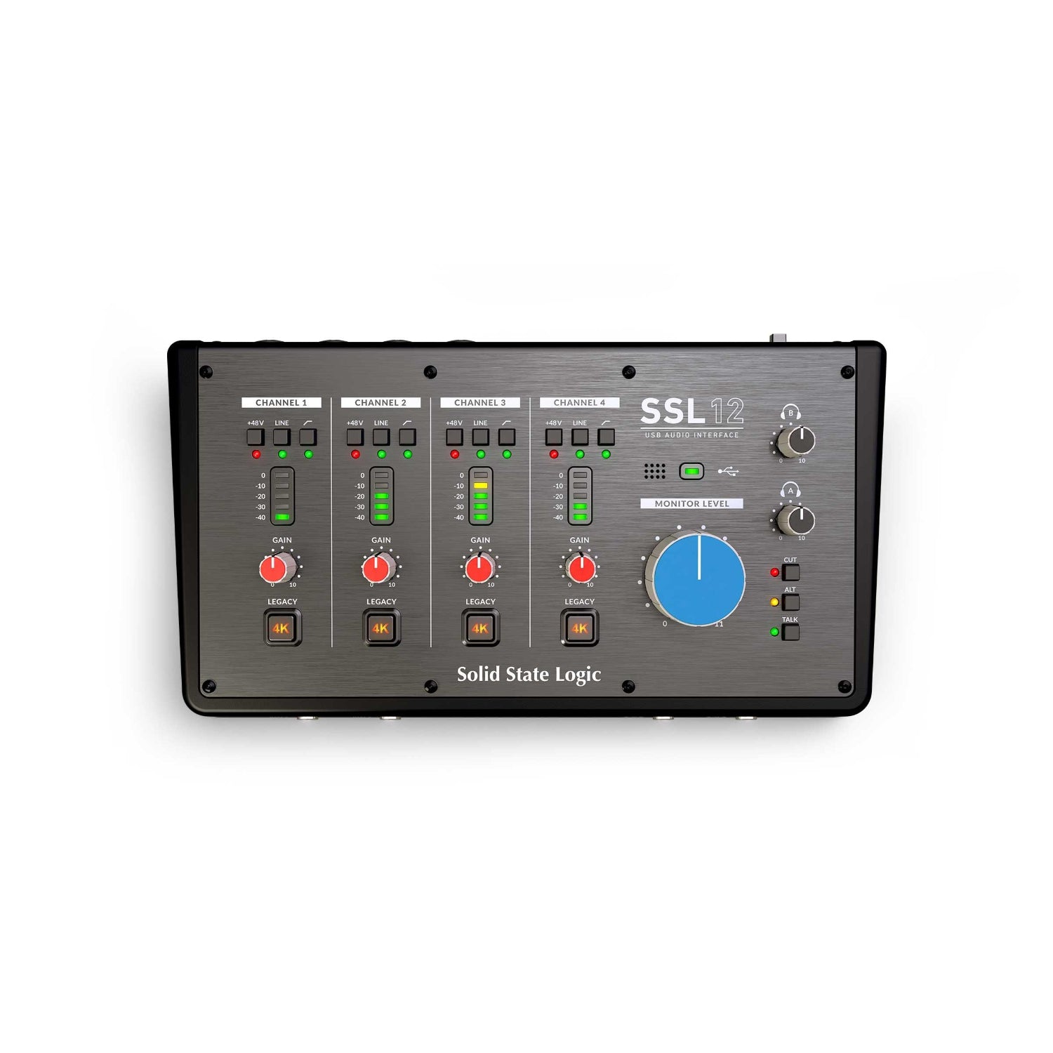 Solid State Logic Audio Interfaces Solid State Logic SSL 12 12-In/8-Out USB Audio Interface