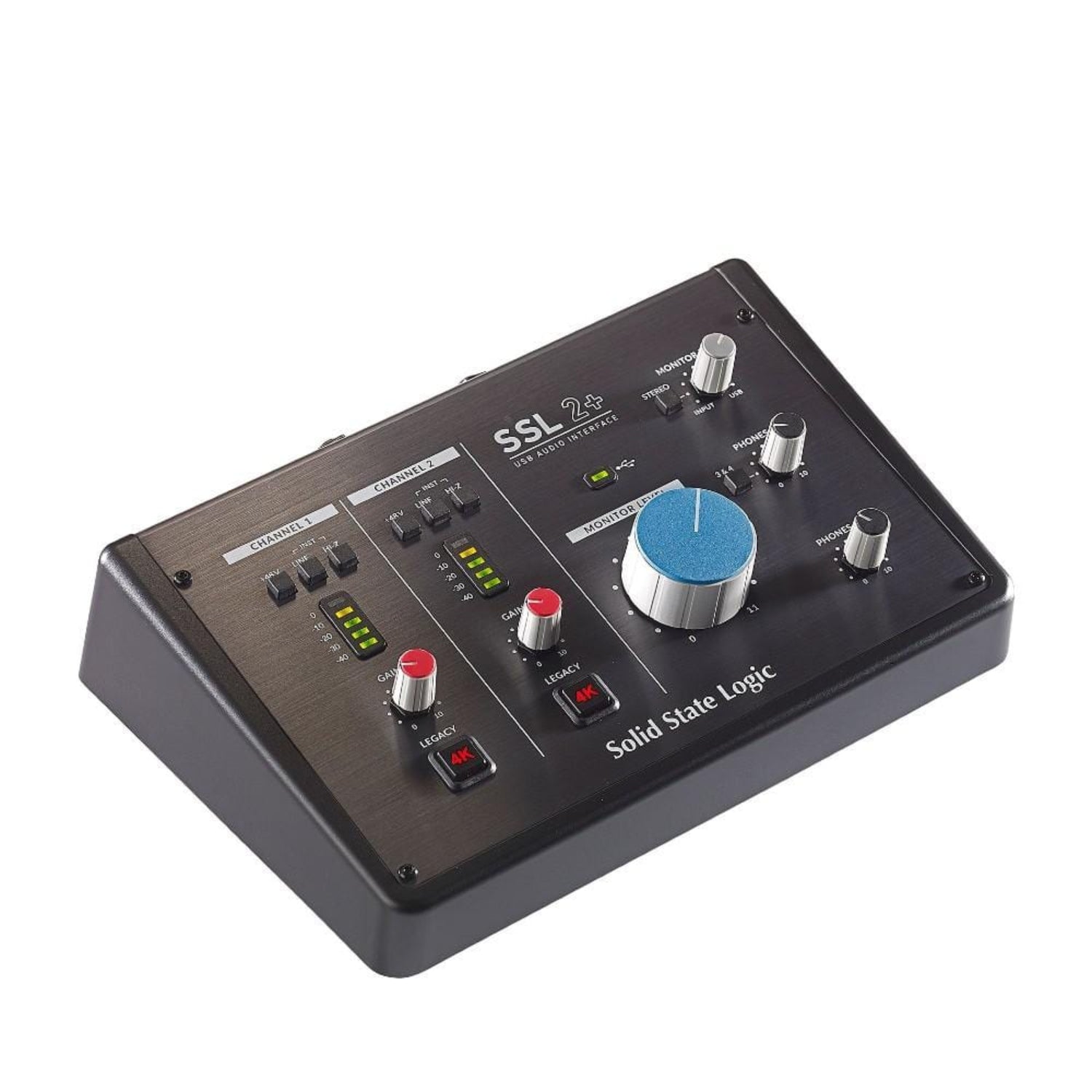 solid state logic audio interfaces solid state logic ssl 2+ professional collaborative studio 2-in/4-out usb audio interface