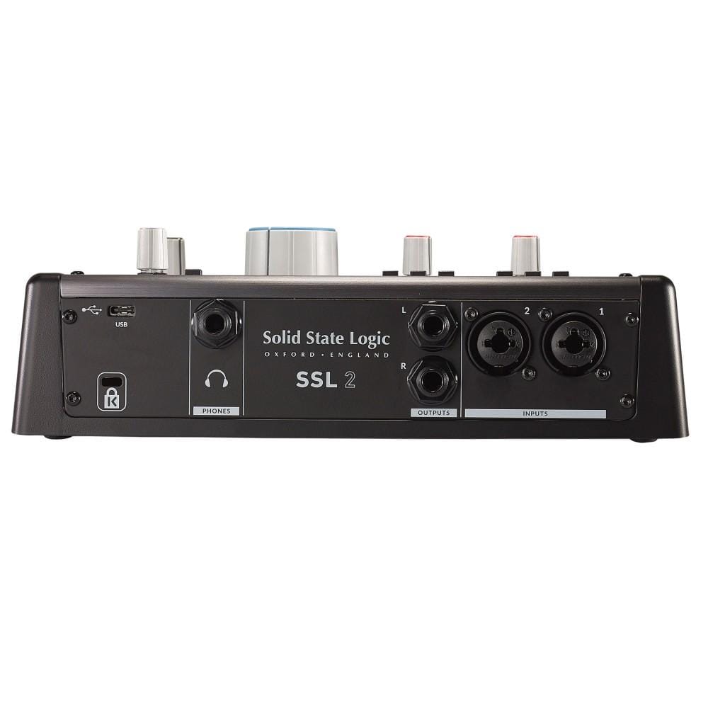 solid state logic audio interfaces solid state logic ssl2 2 in / 2 out professional personal studio usb audio interface