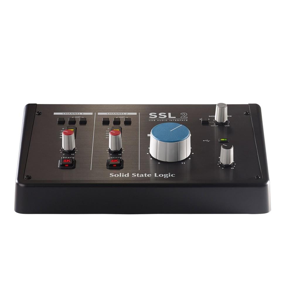 solid state logic audio interfaces solid state logic ssl2 2 in / 2 out professional personal studio usb audio interface