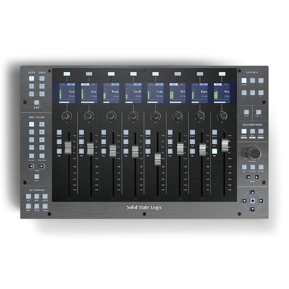 solid state logic daw controllers solid state logic uf8 advanced daw controller