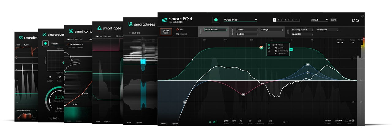Sonible Virtual Processors Sonible smart:bundle Plugin Bundle
