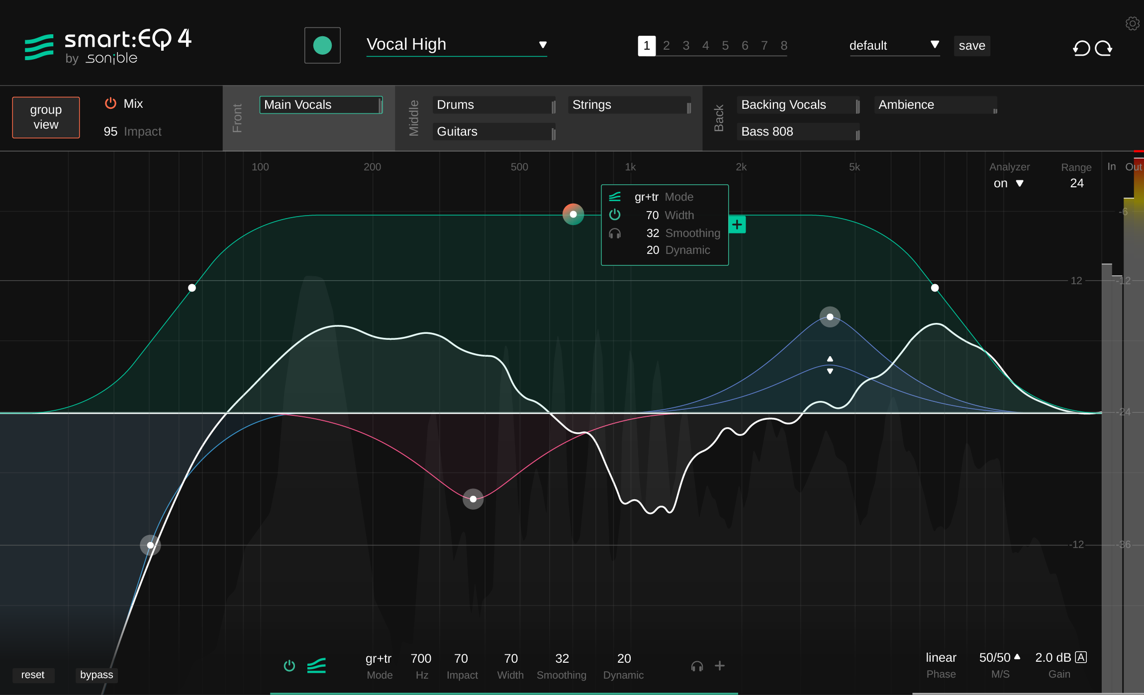 Sonible Virtual Processors Sonible smart:EQ 4 Equalizer Plugin