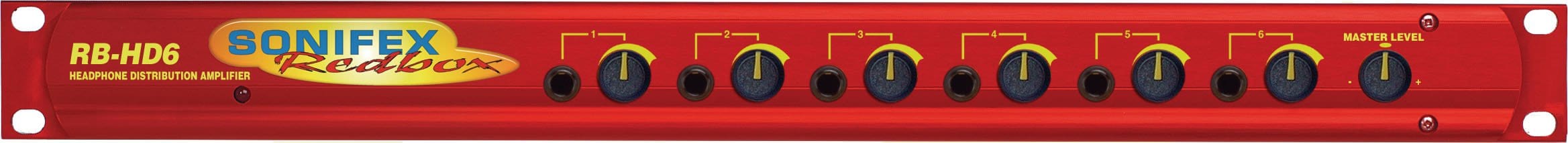 sonifex headphone amplifiers sonifex redbox rb-hd6