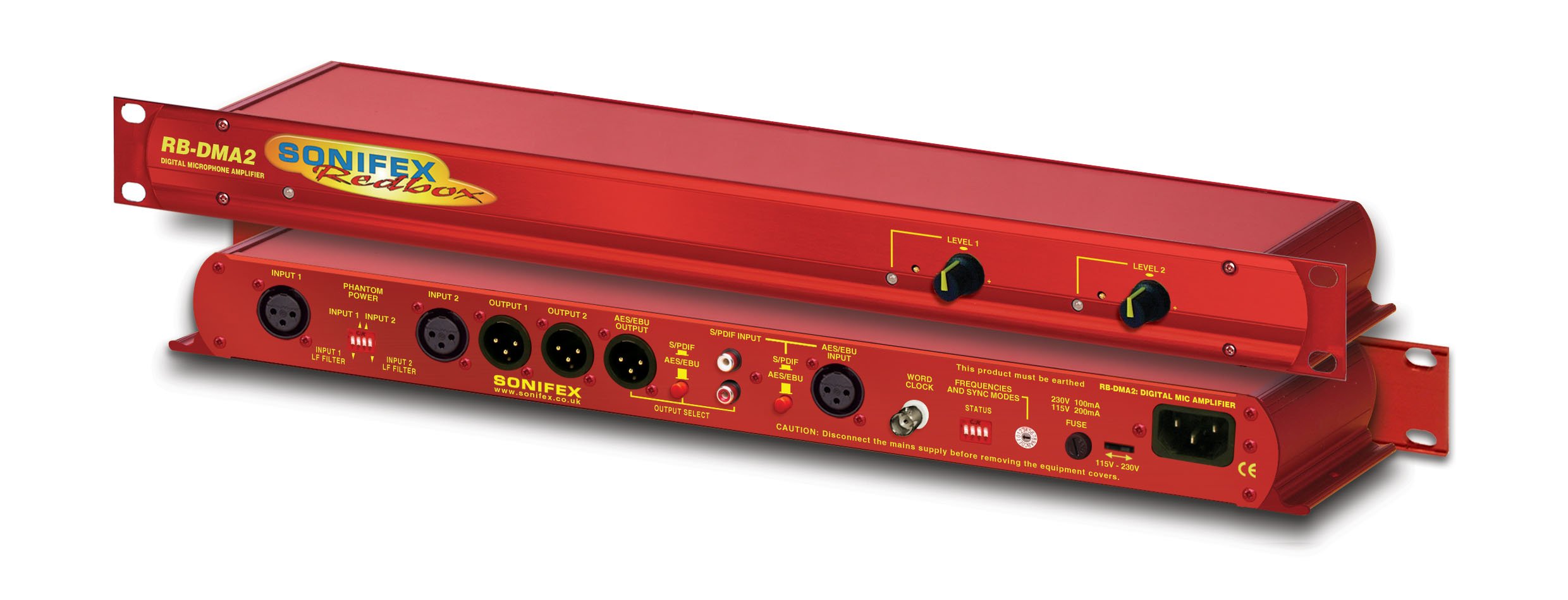 sonifex pre amps sonifex redbox rb-dma2