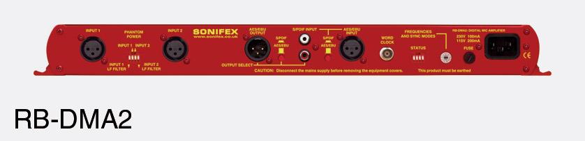 sonifex pre amps sonifex redbox rb-dma2