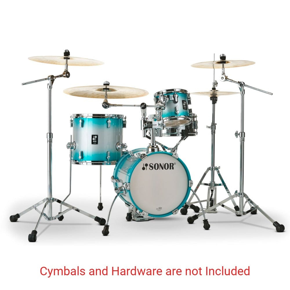 sonor acoustic drum kits aqua silver burst sonor aq2 martini set 4 piece acoustic drumkit #color_black-midnight-sparkle