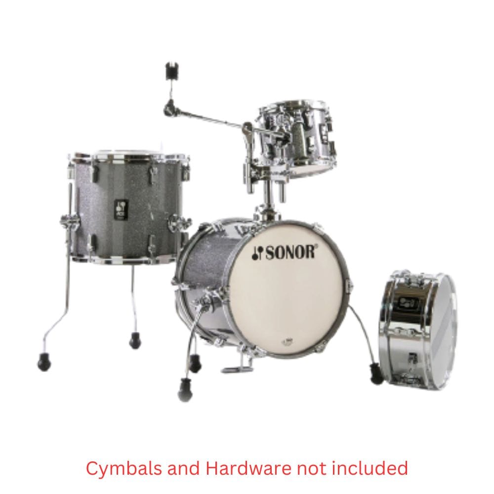 sonor acoustic drum kits sonor aq2 martini set 4 piece acoustic drumkit #color_titanium-quartz