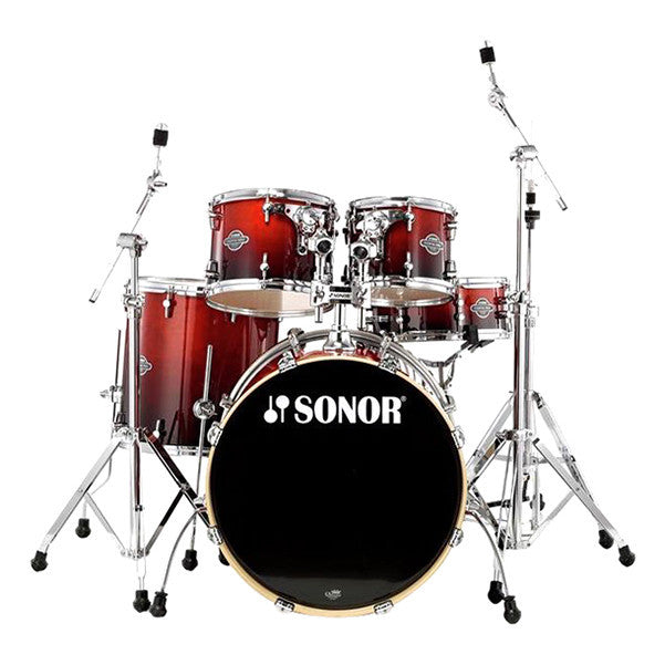 sonor acoustic drum kits sonor essential force studio acoustic drum set - amber fade