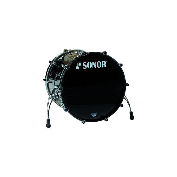 sonor bass drums sonor prolite 22 x 17.5 inch bass drum - brilliant black