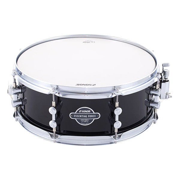 sonor snares sonor 14 x 5.5 inch essential force snare drum - piano black