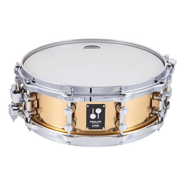 sonor snares sonor prolite 12 1405 snare drum - brass