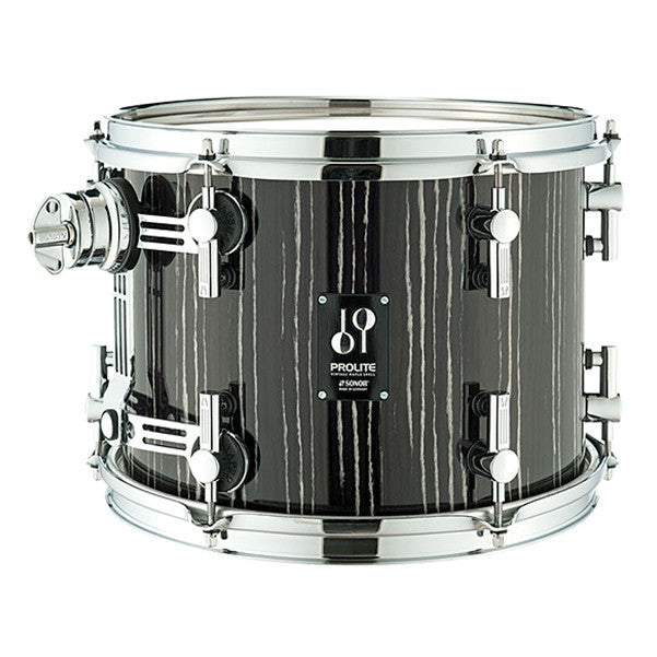 sonor tom-toms sonor prolite 12 1208 tom tom - ebony white stripes