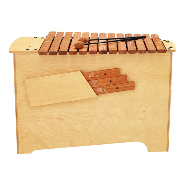 sonor xylophones sonor gbxp 1.1 primary line deep bass xylophone - natural