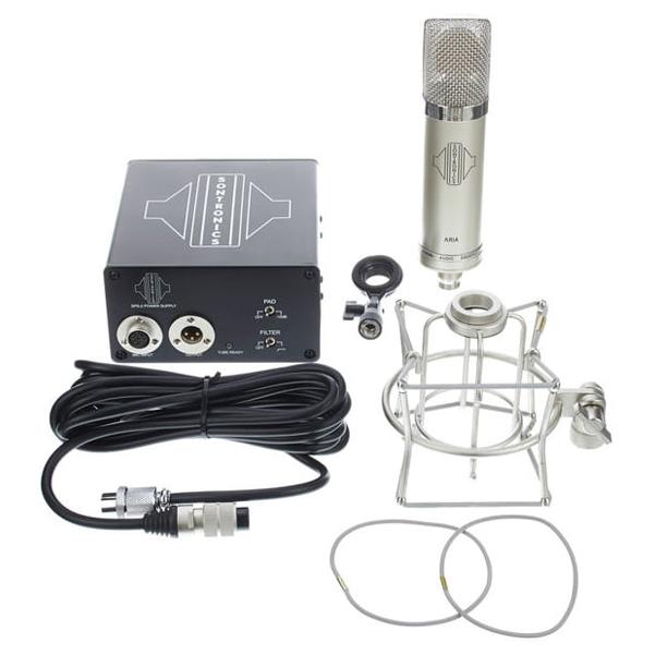 sontronics condenser microphones sontronics aria vavle-tube condenser microphone