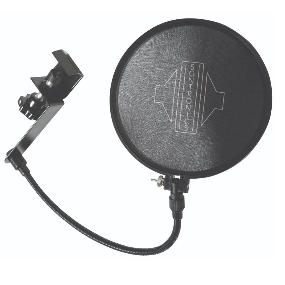 sontronics microphone accessories sontronics st pop professional microphone pop filter sheild