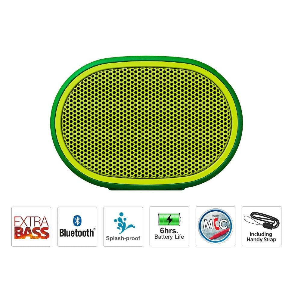 sony bluetooth speakers sony srs xb-01 extra bass wireless bluetooth speaker #color_green