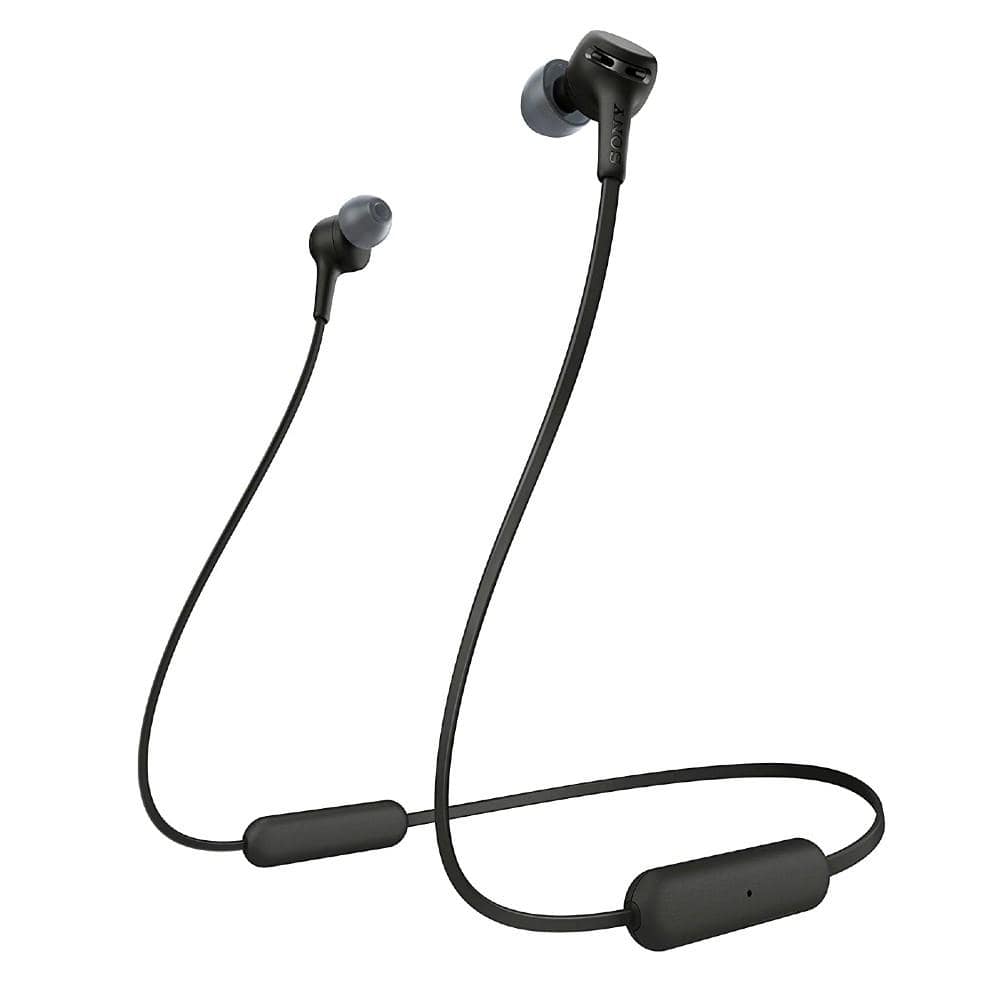 sony in-ear neckband headphones black sony wi-xb400 extra bass wireless in-ear headphone
