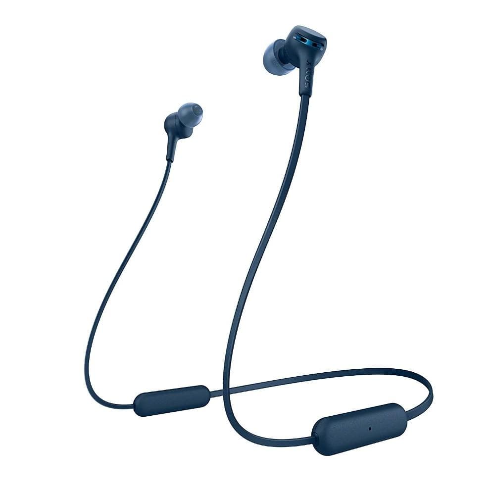 sony in-ear neckband headphones blue sony wi-xb400 extra bass wireless in-ear headphone #color_blue