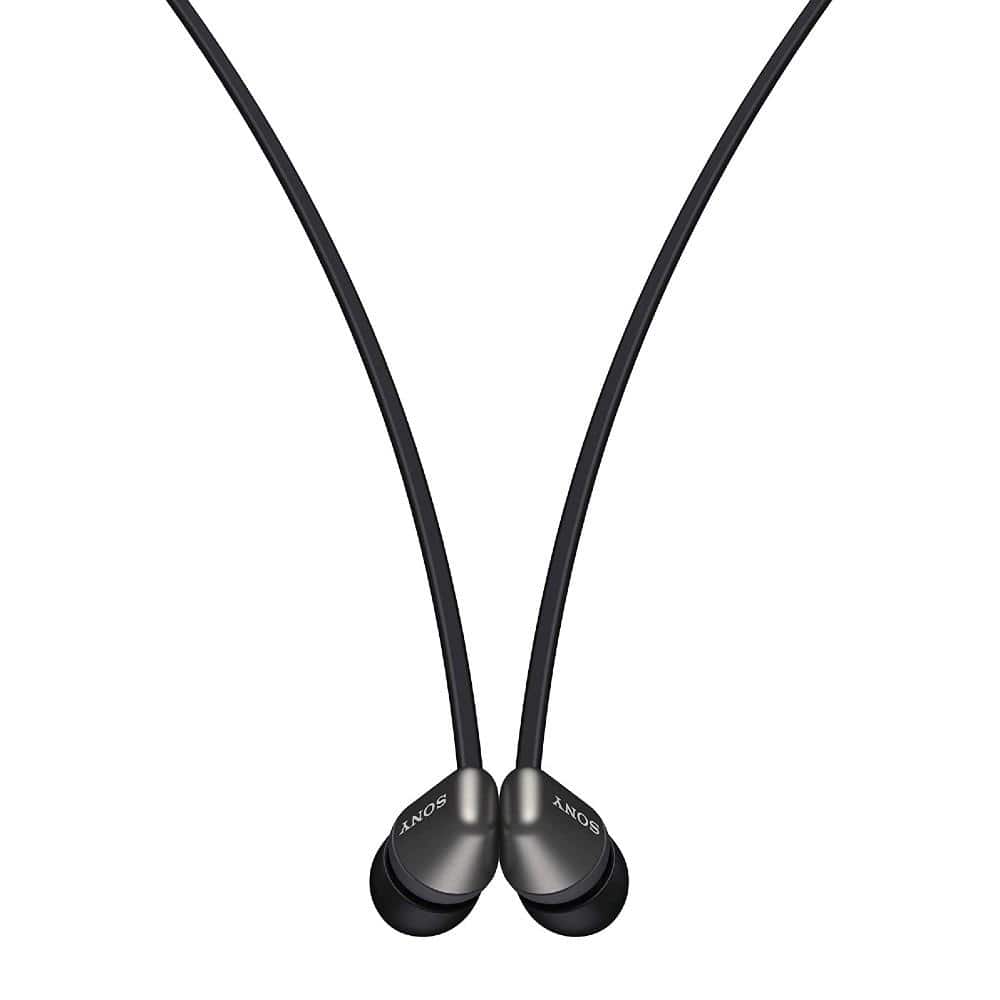 sony in-ear neckband headphones sony wi-c310 wireless noise cancelling in-ear headphone