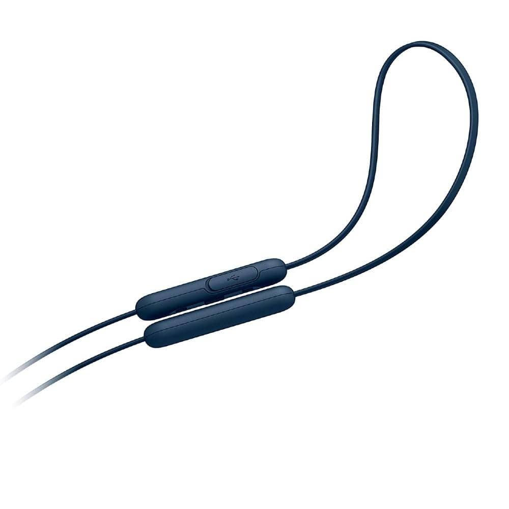 sony in-ear neckband headphones sony wi-xb400 extra bass wireless in-ear headphone #color_blue