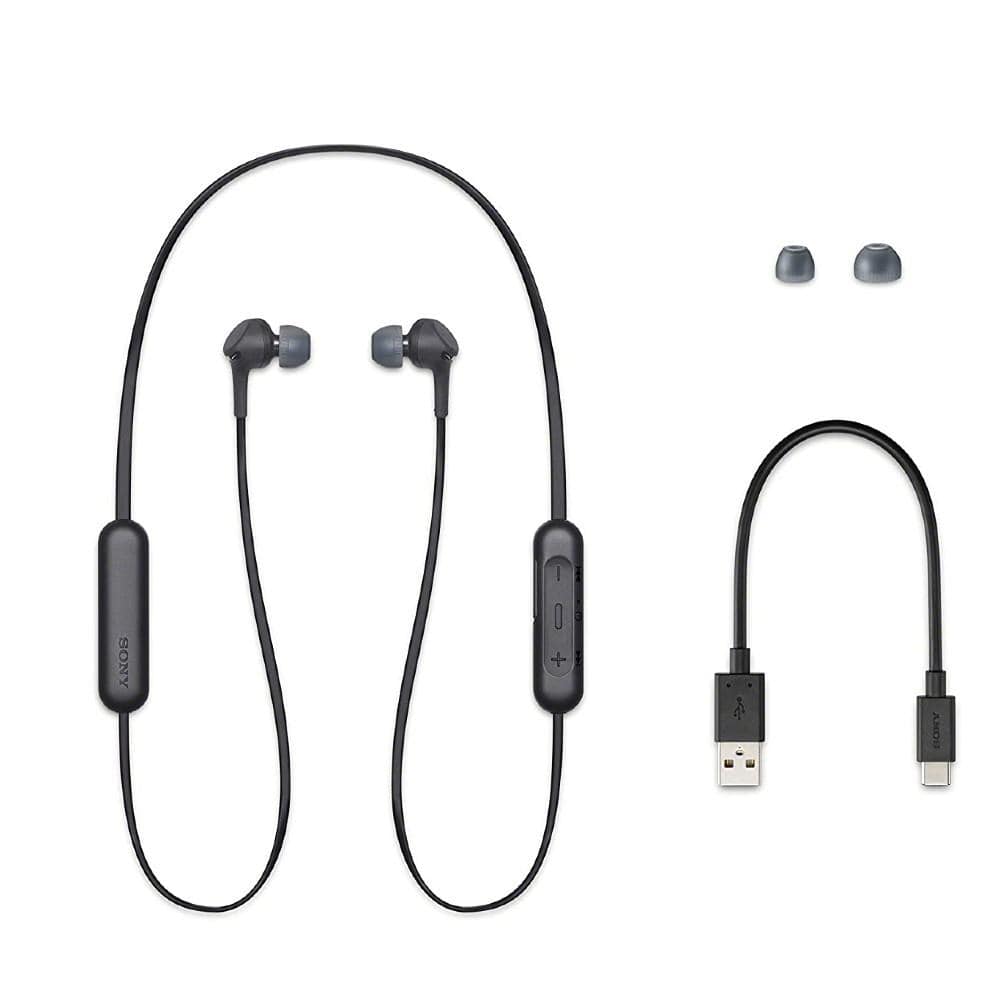 sony in-ear neckband headphones sony wi-xb400 extra bass wireless in-ear headphone