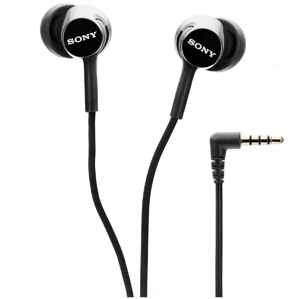sony in-ear wired headphones sony mdr-ex155ap in-ear wired headphones