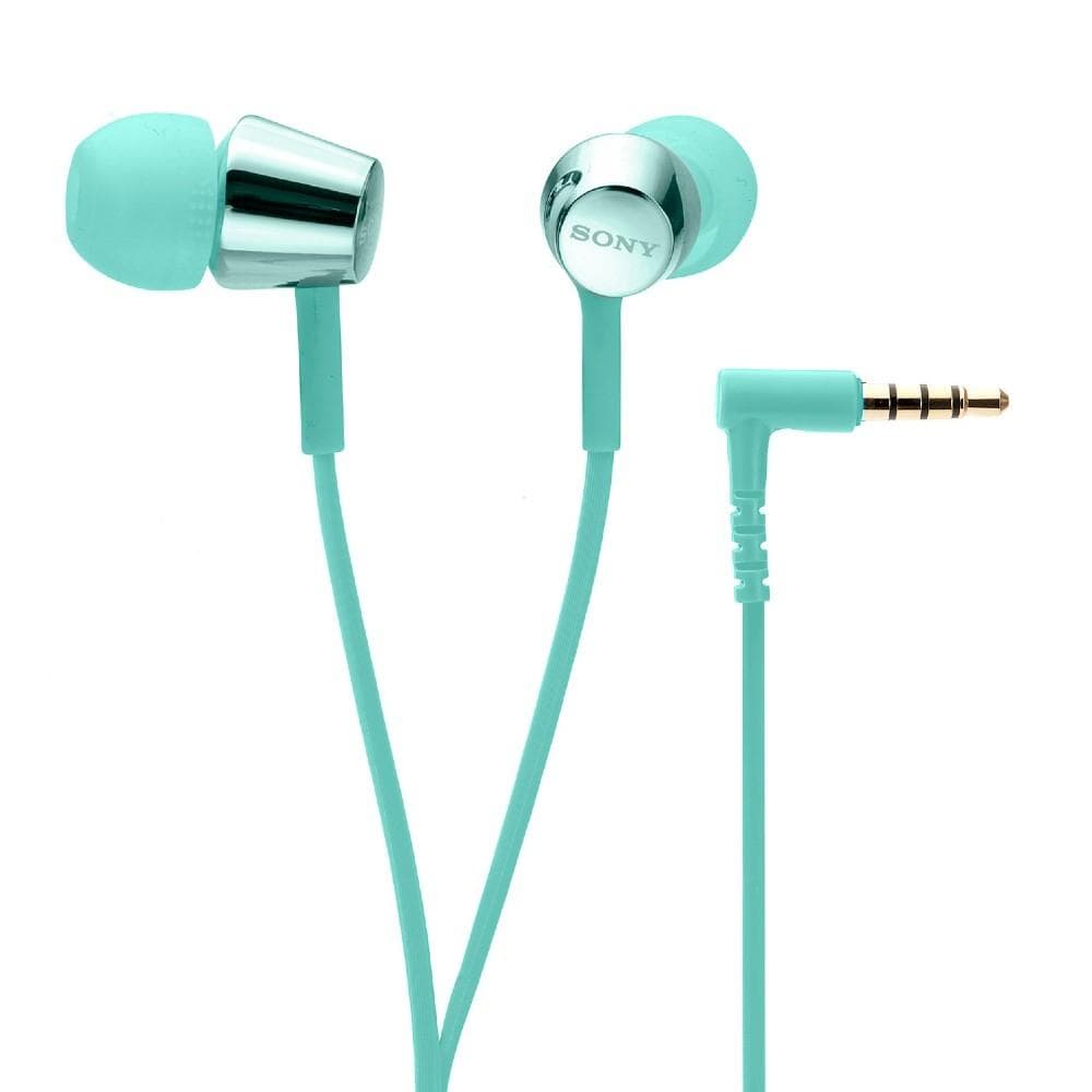 sony in-ear wired headphones sony mdr-ex155ap in-ear wired headphones #color_blue