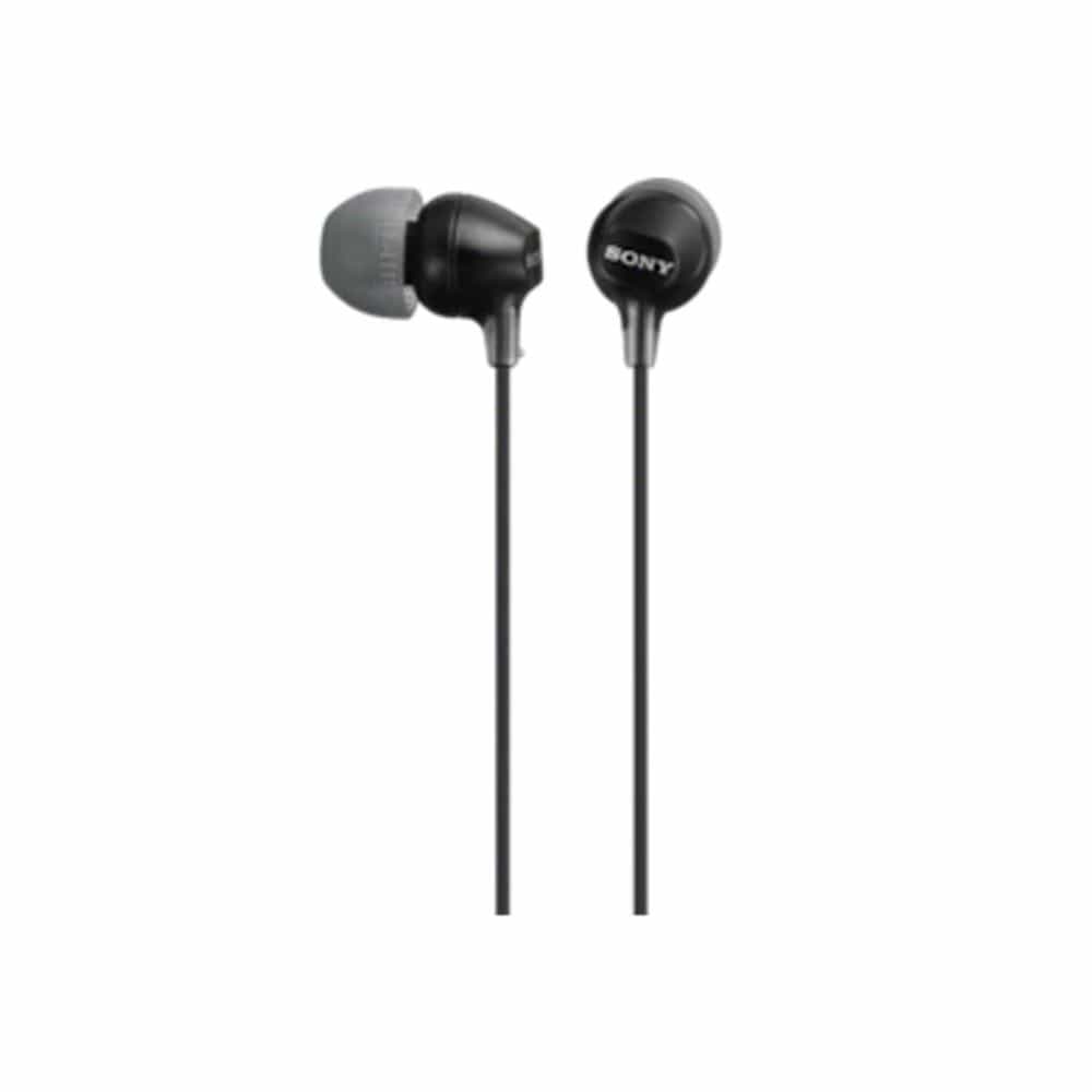 sony in-ear wired headphones sony mdrex15lp/bce in-ear headphones