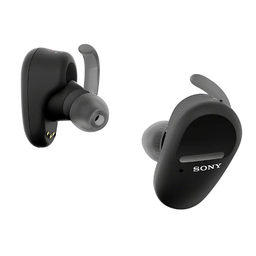 sony over-ear wireless headphones sony wf-sp800n sports noise cancellation extra bass bluetooth truly wireless in-ear earbuds